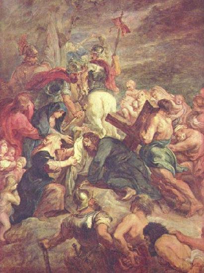 Peter Paul Rubens Kreuztragung Christi Norge oil painting art
